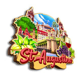 Kühlschrankmagnet für St.Augustine Florida USA 195