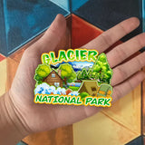 Refrigerator Magnet for Glacier National Park Montana USA  1034
