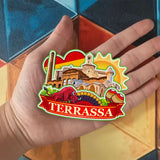 Refrigerator Magnet for Terrassa Spain  1524