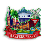 Refrigerator Magnet for Harpers Ferry West Virginia USA  910