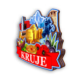 Refrigerator Magnet for Kruje Albania  2463