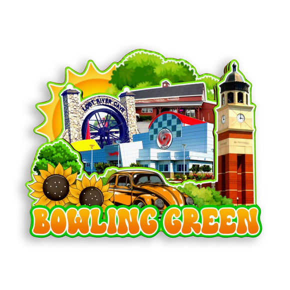 Refrigerator Magnet for Bowling Green Kentucky USA  957