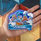Refrigerator Magnet for Helsinki Finland  2332