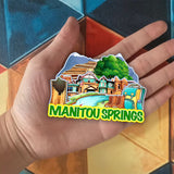 Refrigerator Magnet for Manitou Springs Colorado USA  286