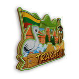 Refrigerator Magnet for Trakai Lithuania  2479