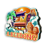 Kühlschrankmagnet für Ledong, Hainan, China 460