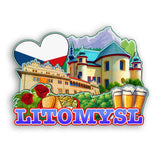 Refrigerator Magnet for Litomysl Czech  2105