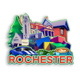 Refrigerator Magnet for Rochester New York USA  1075