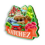 Refrigerator Magnet for Natchez Mississippi USA  1016