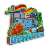 Магнит на холодильник Бенидорм Испания 1573