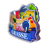 Kühlschrankmagnet für Grasse, Frankreich 2642
