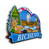 Refrigerator Magnet for Bicheno Australia  2717