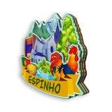 Refrigerator Magnet for Espinho Portugal  1969