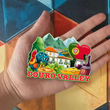 Refrigerator Magnet for Douro Valley Portugal  1944