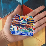 Kühlschrankmagnet für Jinzhong, Shanxi, China 655