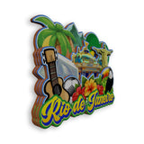 Магнит на холодильник для Рио-де-Жанейро, Бразилия, 1898 г.