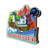 Refrigerator Magnet for Manchester New Hampshire USA  1047
