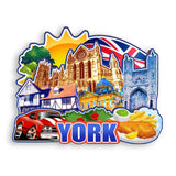Refrigerator Magnet for York UK  1461