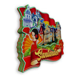 Refrigerator Magnet for Santander Spain  1436