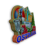 Refrigerator Magnet for Ostrava Czech  2089