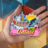 Refrigerator Magnet for Calais France  2621