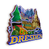 Refrigerator Magnet for Dresden Germany  1195