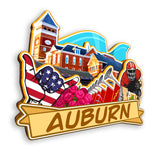 Kühlschrankmagnet für Auburn Alabama USA 359