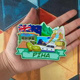 Refrigerator Magnet for Piha New Zealand  2759