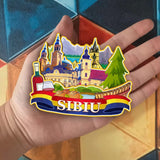 Refrigerator Magnet for Sibiu Romania  2317