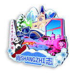 Магнит на холодильник для Шанчжи, Хэйлунцзян, Китай 614