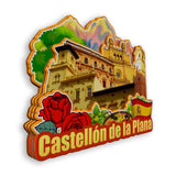 Магнит на холодильник для Кастелло-де-ла-Плана Испания 1576 г.