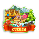 Refrigerator Magnet for Cuenca Spain  1499