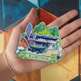 Kühlschrankmagnet für Meishan, Sichuan, China 580