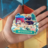 Refrigerator Magnet for Shenshui, Shaanxi, China  775
