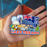 Refrigerator Magnet for Lake Tekapo New Zealand  2756