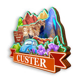Refrigerator Magnet for Custer South Dakota USA  1146