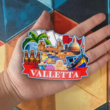 Refrigerator Magnet for Valletta Malta  2295