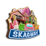 Kühlschrankmagnet für Skagway Alaska USA 152