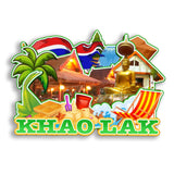 Refrigerator Magnet for Khao Lak Thailand  2791