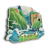 Refrigerator Magnet for Wushan Little Three Gorges and Little Three Gorges Scenic Area, Chongqing, China  14