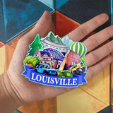 Refrigerator Magnet for Louisville Kentucky USA  954