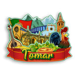 Kühlschrankmagnet für Tomar Portugal 1952