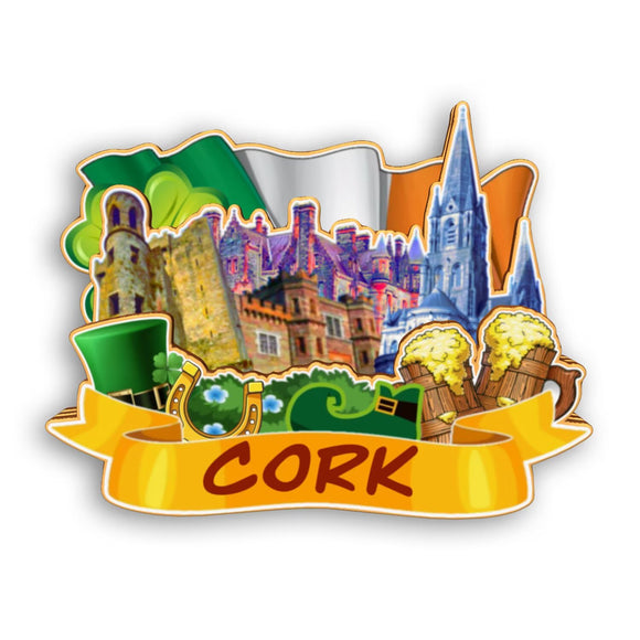 Refrigerator Magnet for Cork Ireland  2192