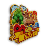 Refrigerator Magnet for Ohrid North Macedonia  2506