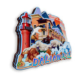 Магнит на холодильник для Даляня, Ляонин, Китай 413