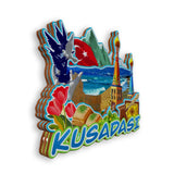 Kühlschrankmagnet für Kusadasi, Türkei 1654