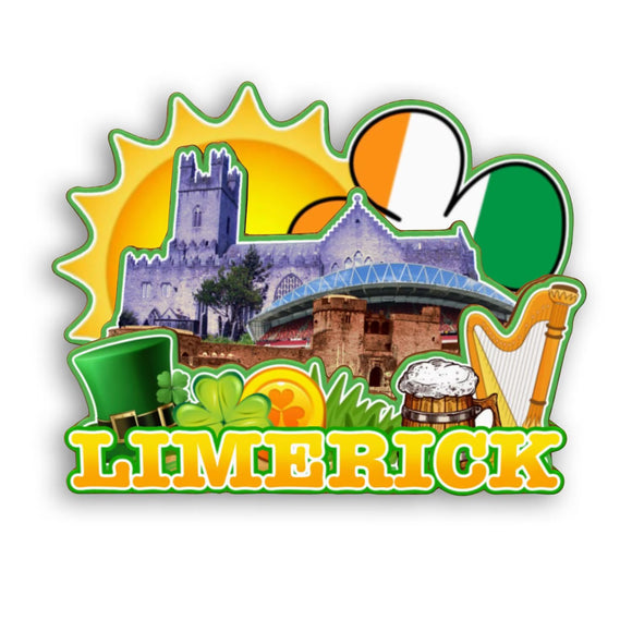 Refrigerator Magnet for Limerick Ireland  2203