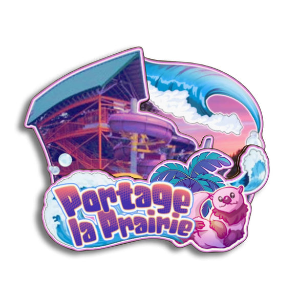Refrigerator Magnet for Portage La Prairie Manitoba Canada  142