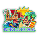 Refrigerator Magnet for Mellieha Malta  2305