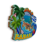 Refrigerator Magnet for Kamari Greece  1756